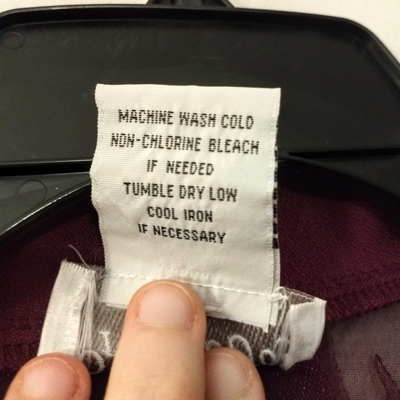 Pride & Joy Purple Silky Sheer Floral Dressy Blazer w/ Shoulder Padding - Picture 5 of 6